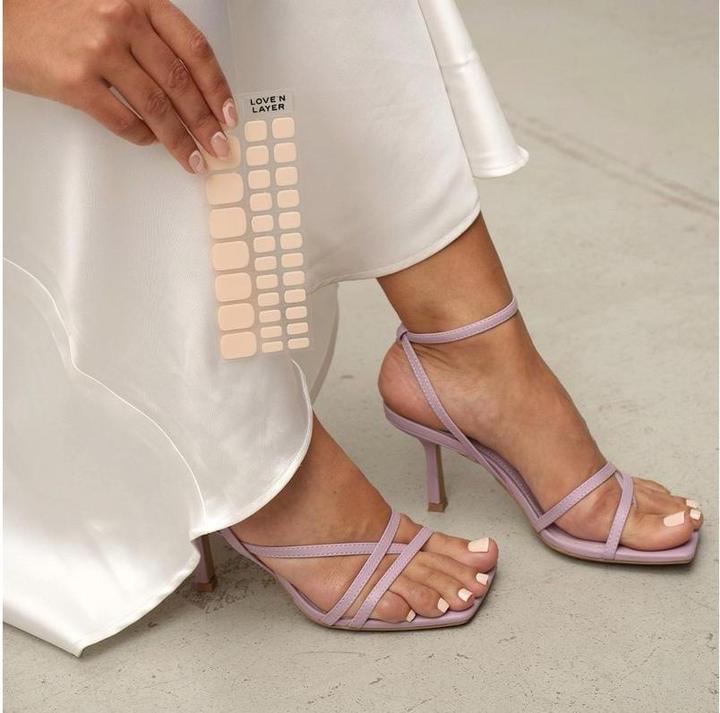 Image du produit Love'n Layer - Solid Toe Natrual Nude (Ongles artificiels, Nude, Rose)