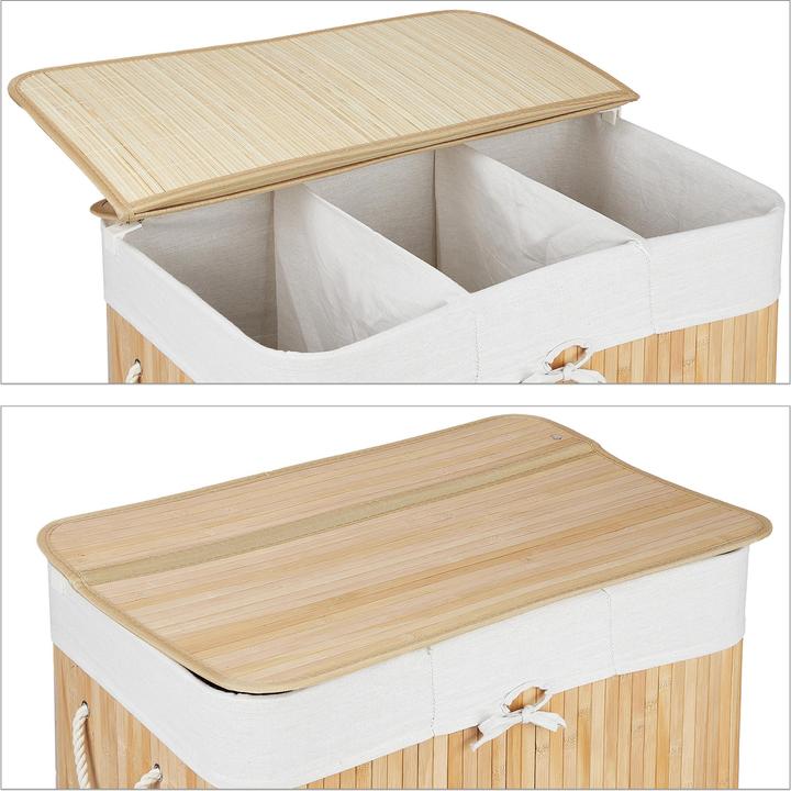 Actual product image Relaxdays Laundry basket (40 l)