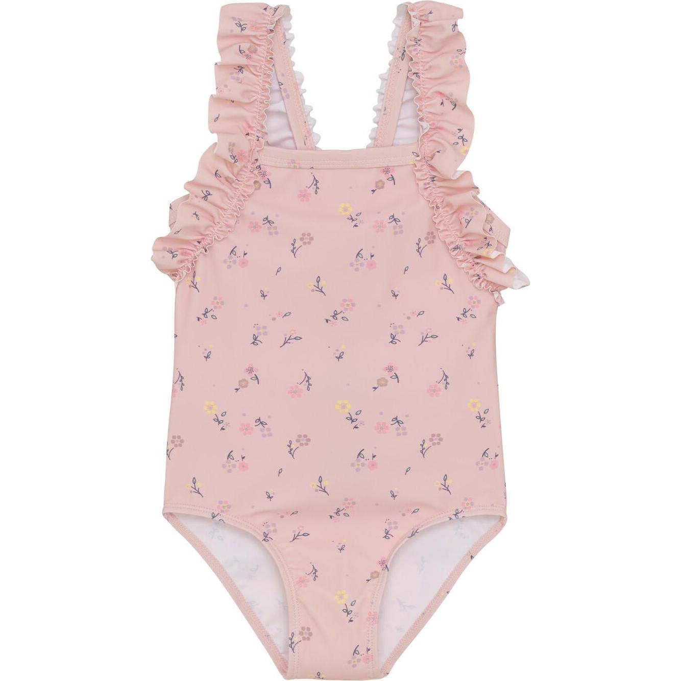 Color Kids, Mädchen, Badeanzug, Badeanzug Blush, Rot, (134)