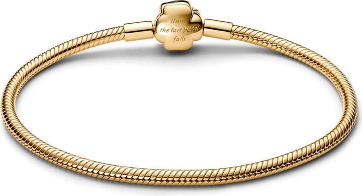 Immagine prodotto Pandora Bracciale con catena a serpente Disney La Bella e la Bestia con rosa incantata (18 cm, Metallo)