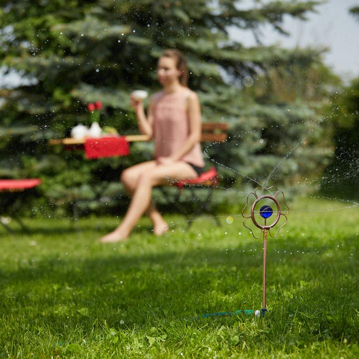 Immagine prodotto Relaxdays Irrigatore per prato (Irrigatore circolare)