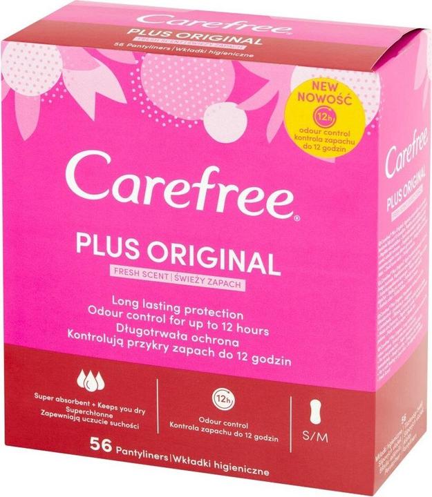 Carefree Plus (56 x, Panty liners)