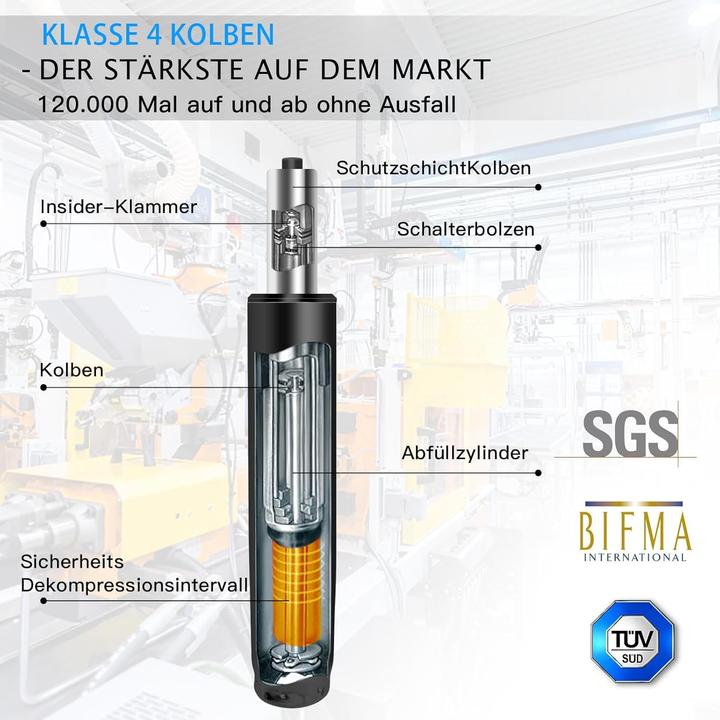 Actual product image Baasha Gasdruckfeder