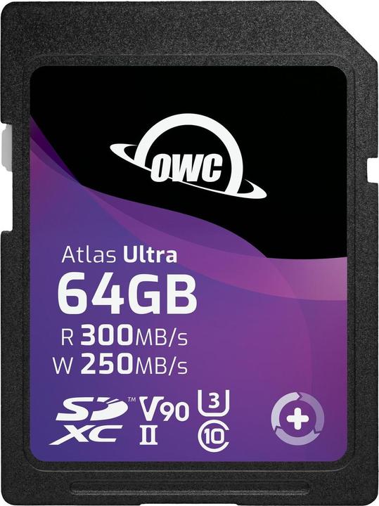 OWC Atlas Ultra SDXC V90 UHS-II Memory Card 64GB (64 GB, SDXC, UHS-II)