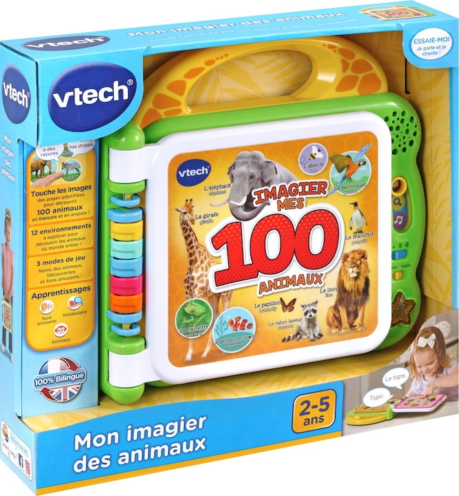 Image du produit VTech Mon imagier des animaux bilingue (Français)