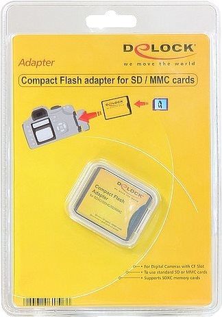 Produktbild Delock Adapter SD - CF II