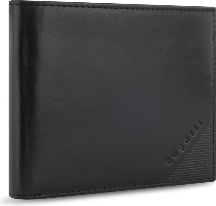 Actual product image Bugatti Nobile wallet RFID protection leather 12 cm