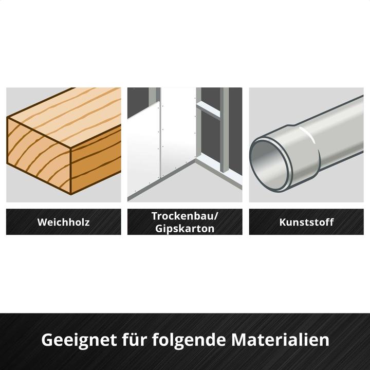 Produktbild Einhell Multitool-Set, 708103, Holz/Metall, 3-teilig