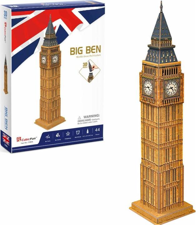 Immagine prodotto Cubicfun Gioco di puzzle 3D Big Ben- (44 pezzi)