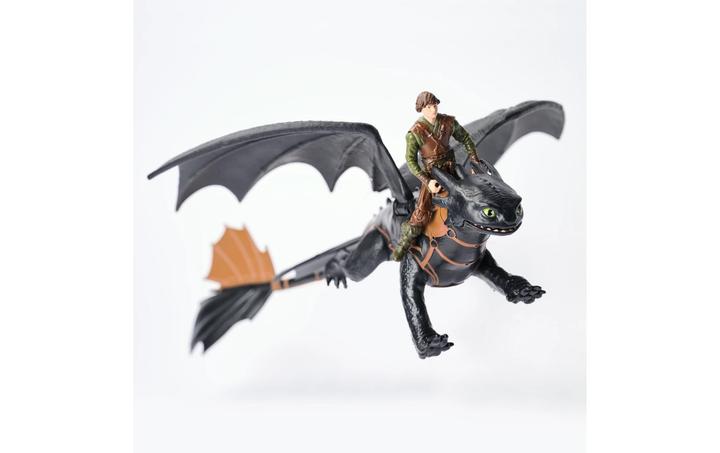 Actual product image Spin Master Dragons - Movie Viking & Dragon - Toothless & Hiccup