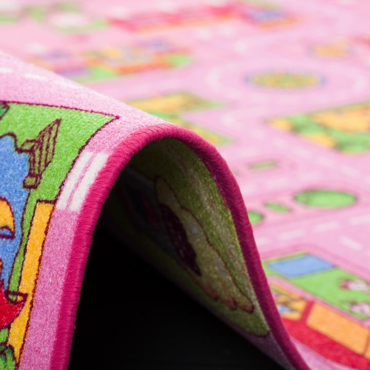 Actual product image Snapstyle Street carpet with two street landscapes on both sides Girls (160 x 240 cm)