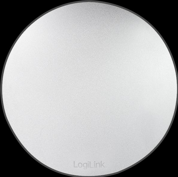 Produktbild LogiLink Drehbarer Monitorständer, Aluminium Tragkraft: 5 kg, 360 Grad Rotation für richtigen Blick