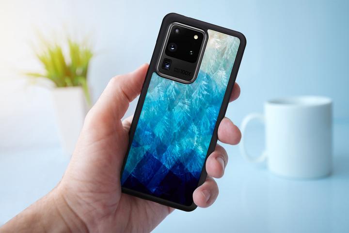 Productafbeelding Ikins hoesje voor Samsung Galaxy S20 Ultra blauw meerzwart (Samsung Galaxy S20 Ultra)