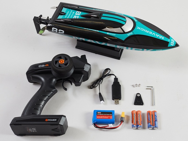 Immagine prodotto D-Power Maverick barca da corsa RTR 2.4GHz