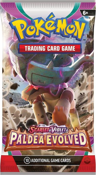 Image du produit Pokémon Paldea Evolved (Anglais, Affichage du booster)