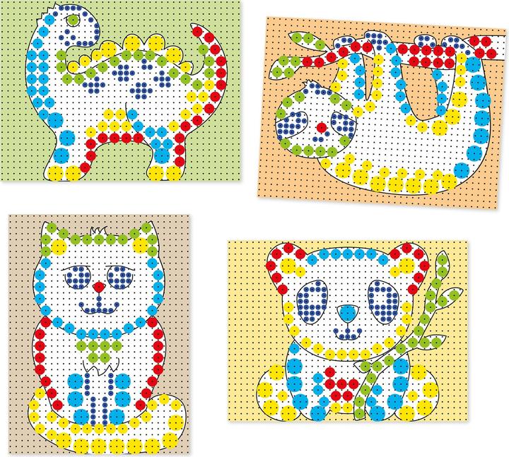 Produktbild Quercetti Stiftemosaik FantaColor Tab (150 Teile)