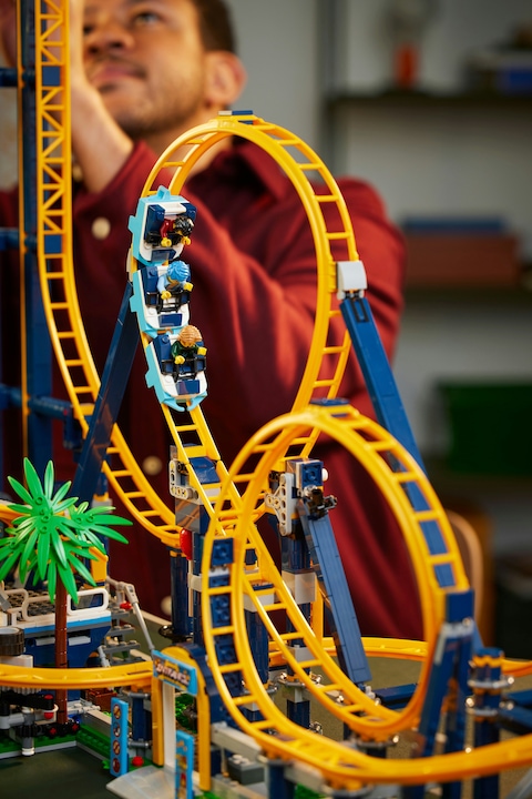 Produktbild LEGO Looping-Achterbahn (10303, LEGO Icons, LEGO Seltene Sets)