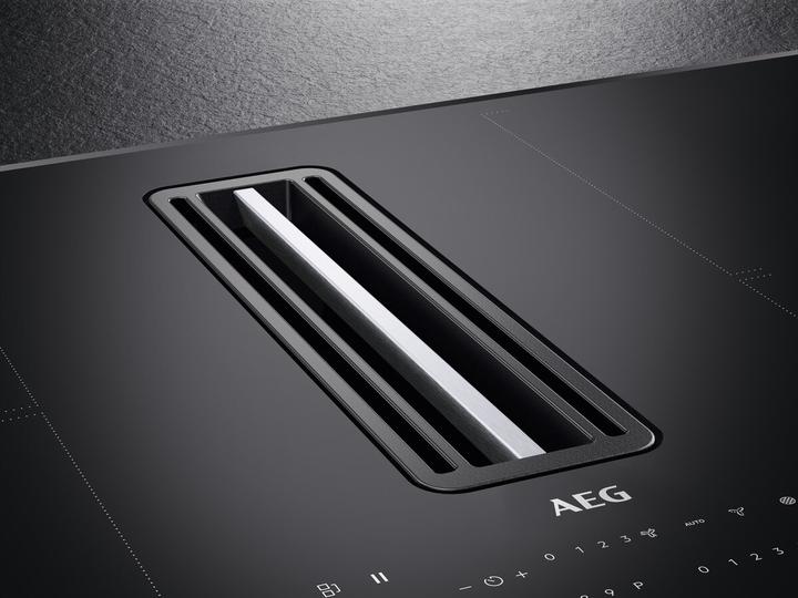 Produktbild AEG Einbau-Induktionsherd mit Dunstabzugshaube,, 83 cm (83 cm, Induktionskochfeld)