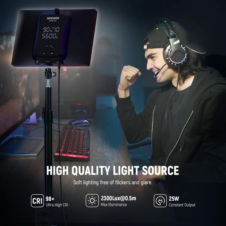 Actual product image Neewer GL25B (GL25B) (Video light)