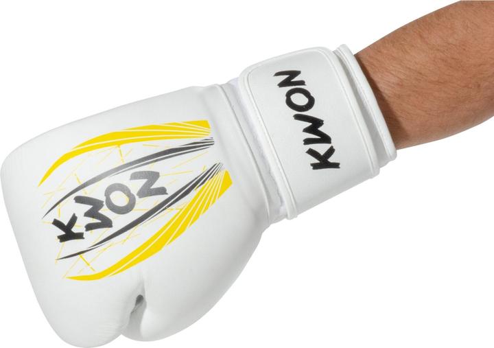 Actual product image Kwon Kick boxing gloves Thaï (10 OZ, 10)