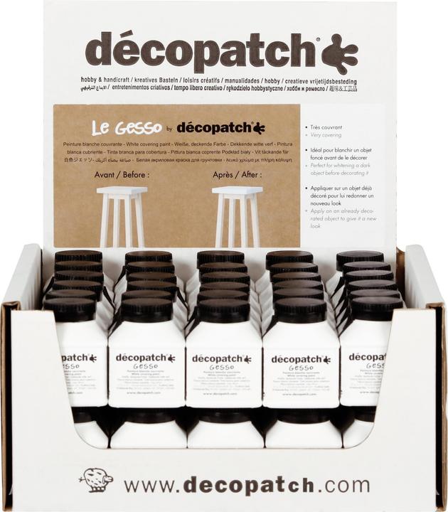 Image du produit Décopatch Primer Gesso (Blanc, 70 ml)