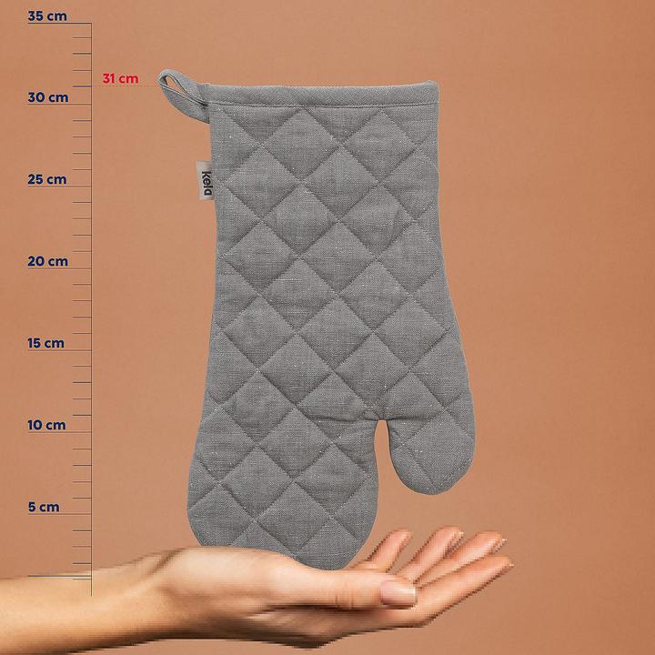 Image du produit Kela Gant Puro gris (55% coton et 45% lin)