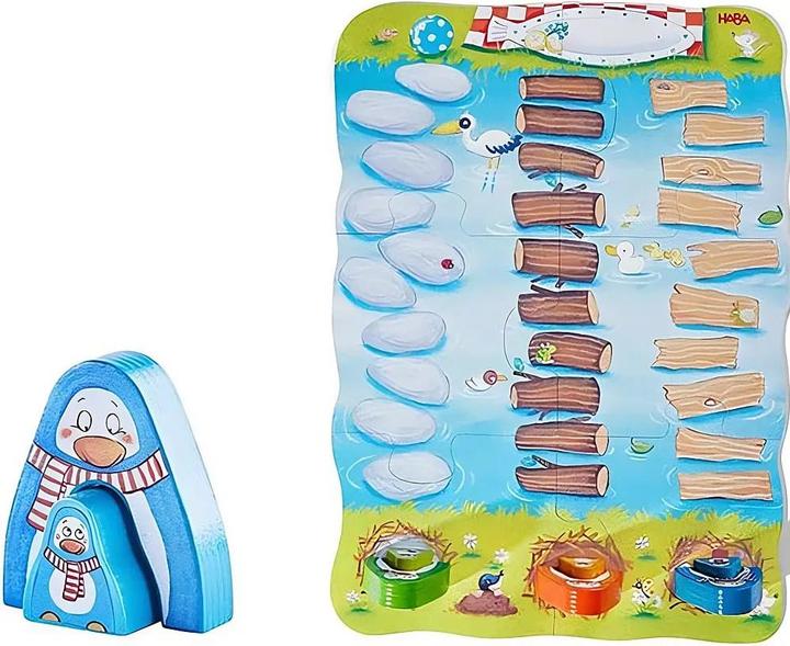 Actual product image Haba My first games - On he penguin (German, 2 - 3 Players)