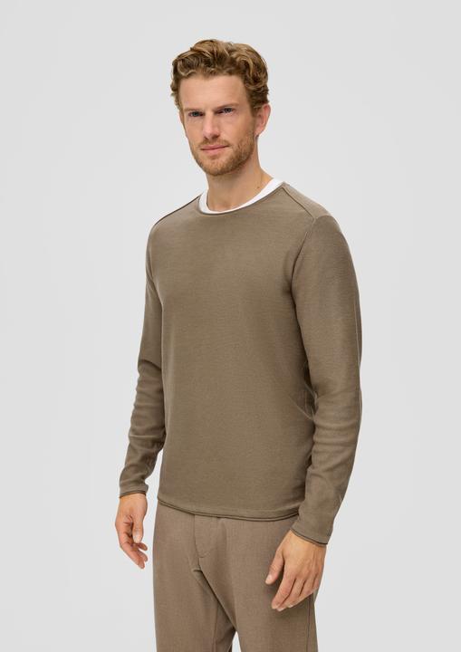 Image du produit s.Oliver Pullover mit Rollsaumblende (M)