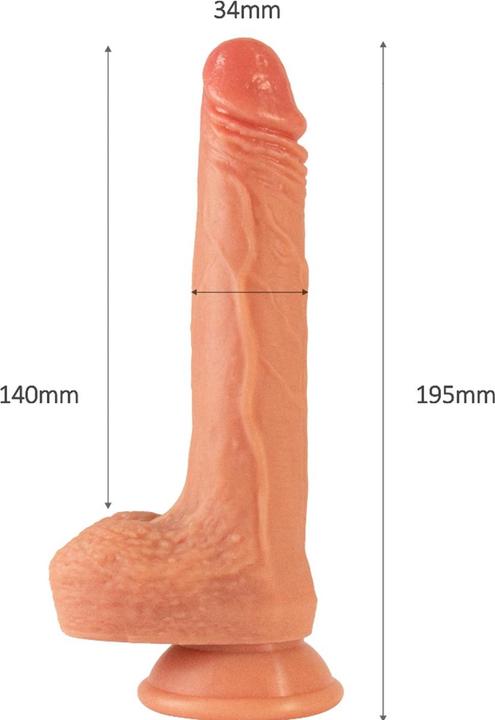Image du produit Zenn Super Soft Réaliste Double Densité Épais 19.5cm