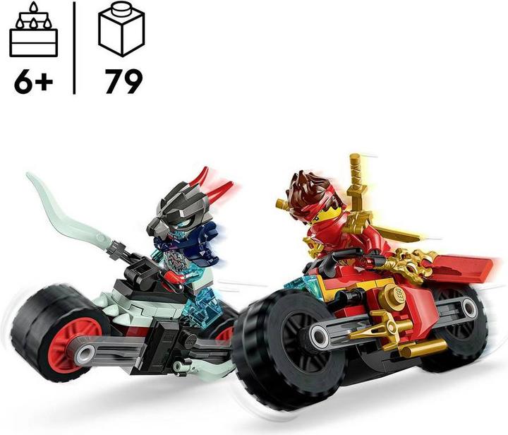 Actual product image LEGO 71838 ® NINJAGO Kais Motorradrennen (71838, LEGO Ninjago)