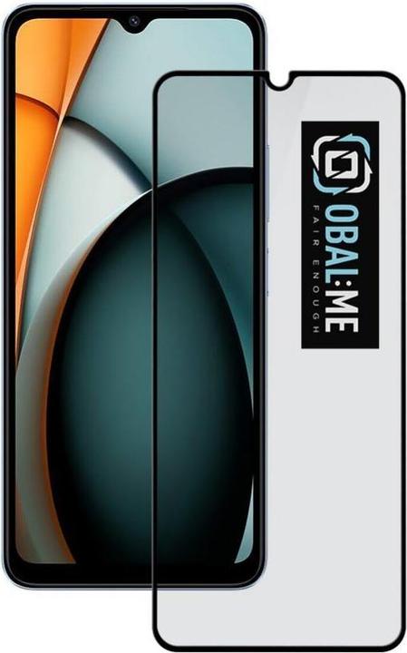 - OBAL:ME 5D Glass Screen Protector for Xiaomi Redmi A3 Black (1 pcs., Xiaomi Redmi A3)