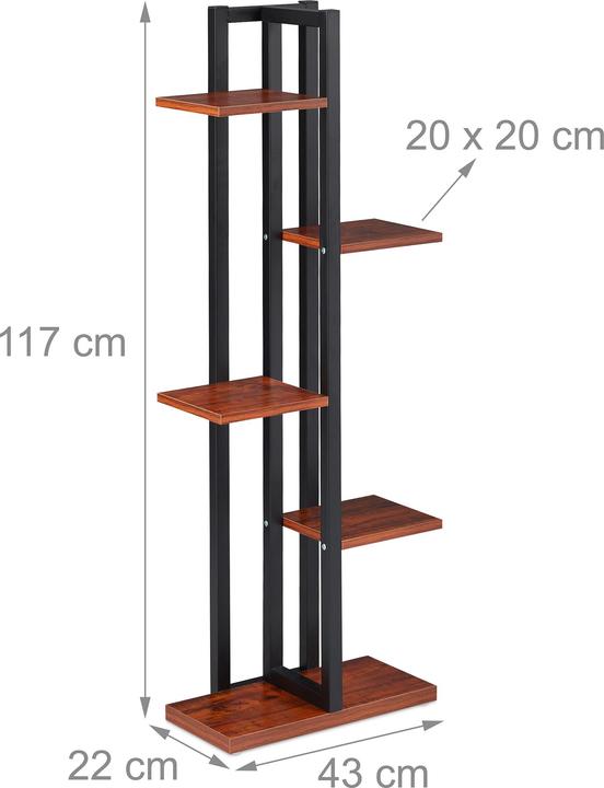 Produktbild Relaxdays Pflanzenregal