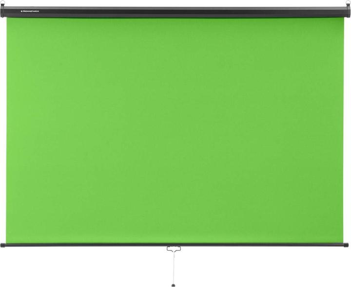 Produktbild Fromm & Starck Green Screen Rolloleinwand Fotowand für Wand und Decke 2060 x 1813 mm (84", 16:9)