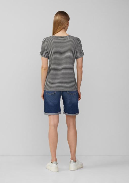 Immagine prodotto S.Oliver T-Shirt T-Shirt mit V-Ausschnitt und Print-Detail (40)