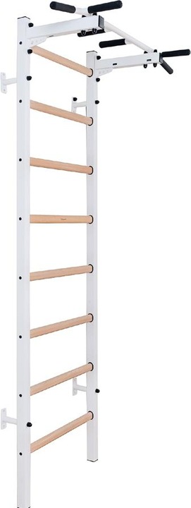 Immagine prodotto BenchK Barre a muro 222 con barra multi pull-up, corda e anelli