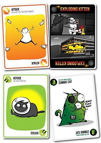 Actual product image Exploding Kittens NSFW Deck (English)