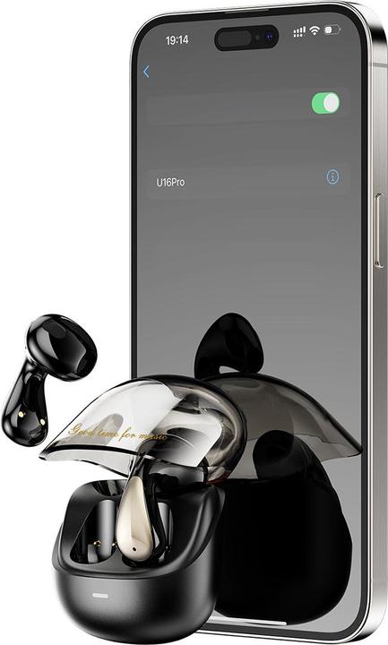 Produktbild Dudao U16Pro TWS Bluetooth 5.3 wireless headphones - black (Kabellos)