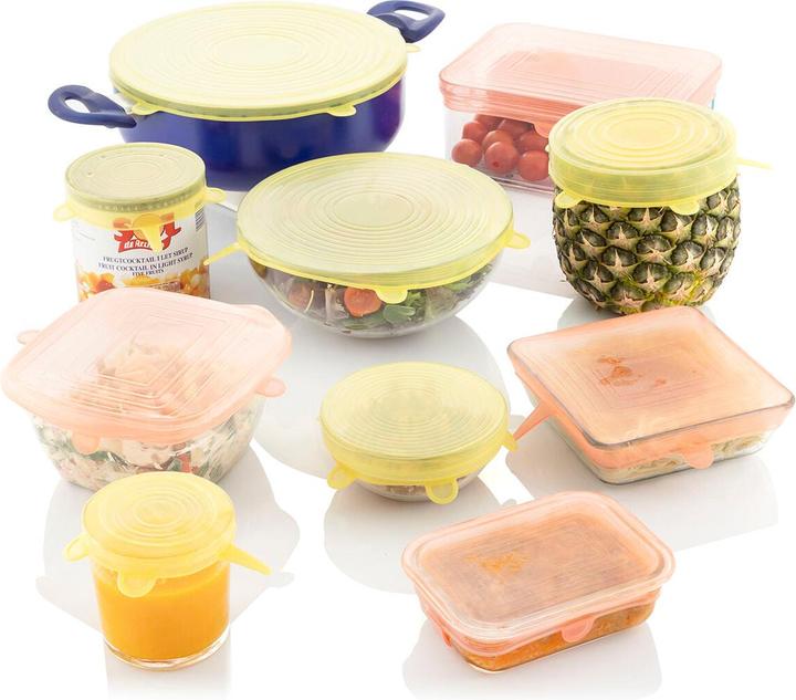 Immagine prodotto InnovaGoods Set di manicotti riutilizzabili per alimenti - 10 pezzi (Materiale sintetico)