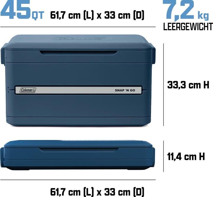 Image du produit Coleman Snap ‘N Go 45QT (42 l)