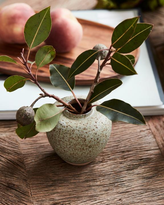 Actual product image House Doctor Vase, HDTino, Grey (1 x, Ø 9.5 x 10 cm)