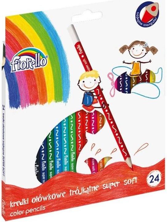 Produktbild GrandHall Superweiche Buntstifte 24 Farben FIORELLO (24x)