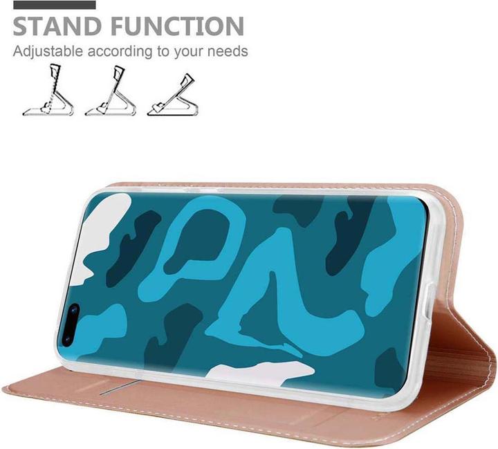 Actual product image Cadorabo Book Classy Style Cover (Huawei P40)