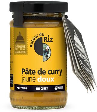 Actual product image Autour du Riz Yellow Curry Paste Mild