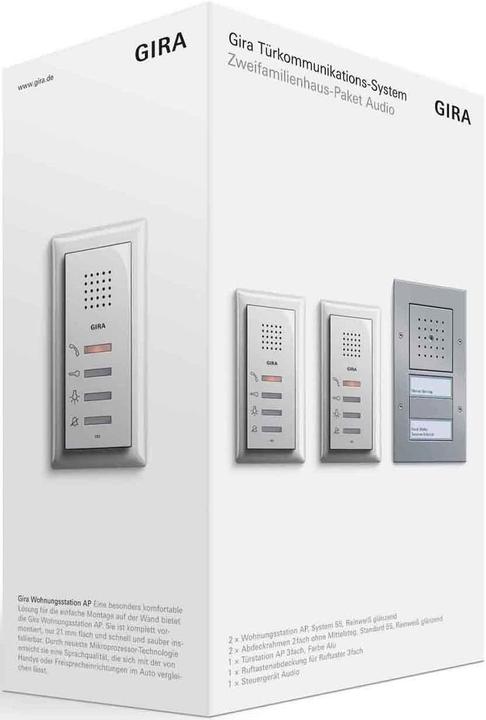 Produktbild Gira Zweifamilienhaus-Paket Audio