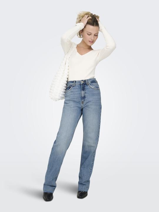 Produktbild Only OnlRiley Life High Waist straight fitted jeans Straight-Fit jeans (30)