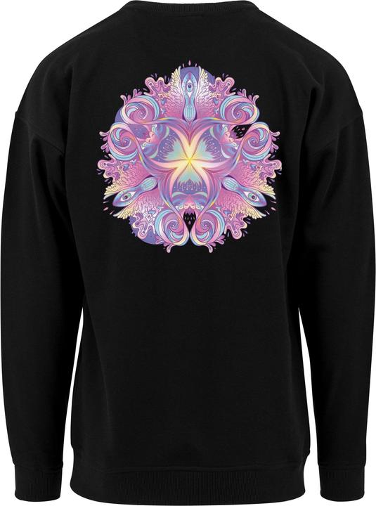 Actual product image Merchcode Ladies Psychadelic Mandala Crewneck (M)