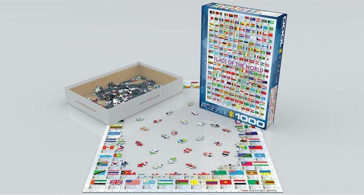 Actual product image Eurographics Flaggen der Welt (1000 pieces)