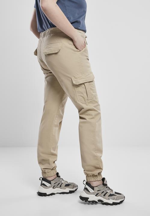 Actual product image Urban Classics Ladies High Waist Cargo Jogging Pants (5XL)