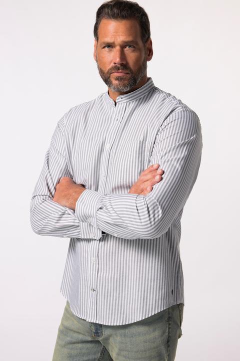Produktbild JP1880 Oxfordhemd, Langarm, Stehkragen, Modern Fit (XXL)