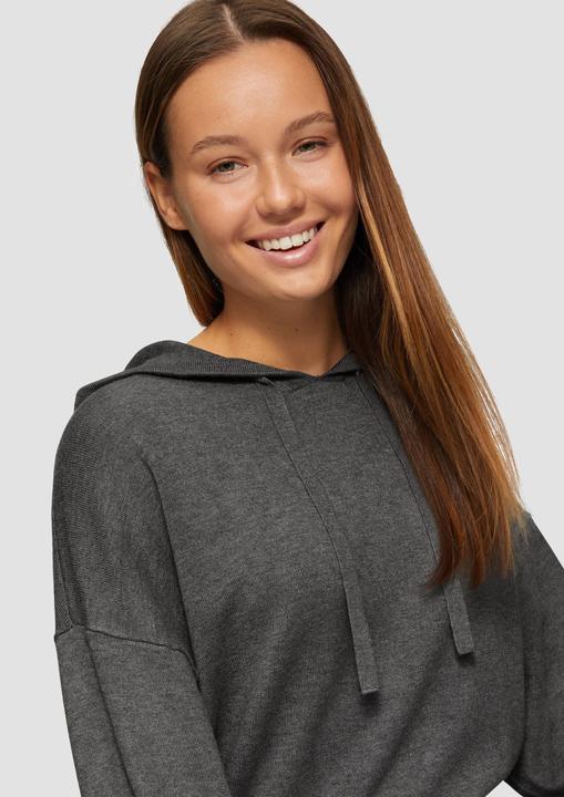 Produktbild S.Oliver Strickpullover Oversized Strickpullover aus Viskosemix (44)